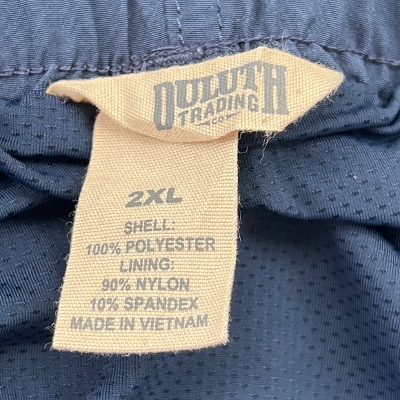 Duluth Trading Co Men Pier Genius Swim/Workout Shorts Sz 2XL - Picture 2 of 10